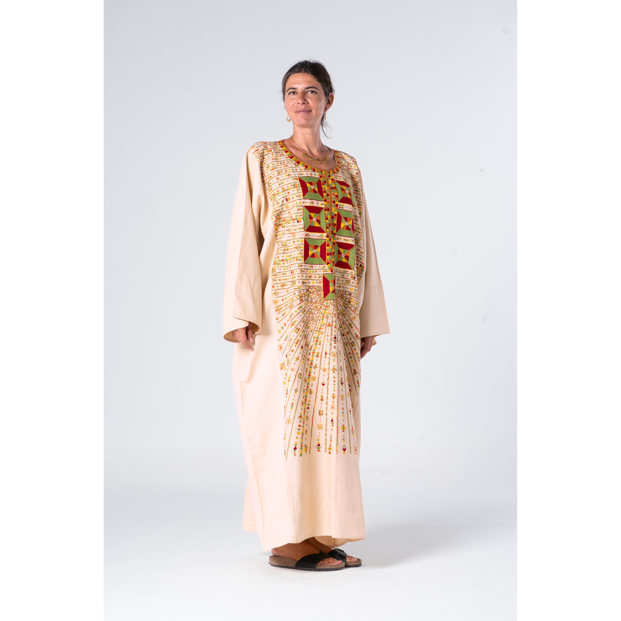 Siwa Sun Galabeya - Linen