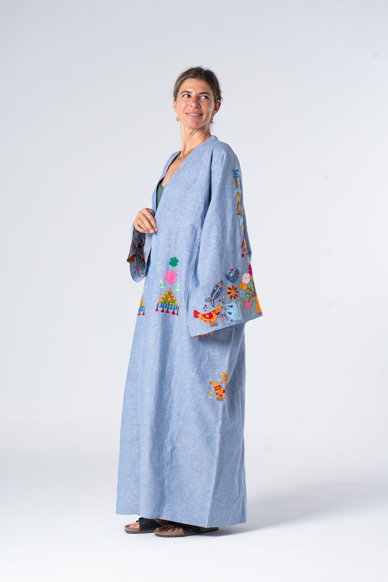 Limited Edition Asfoora Kaftan - Linen