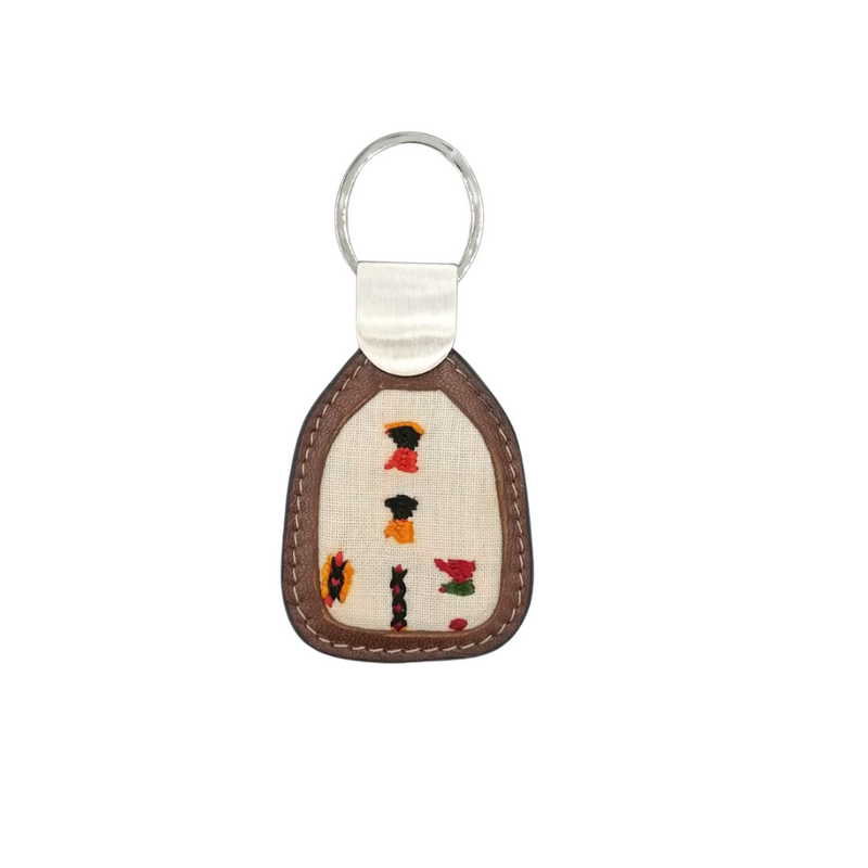 Genuine Leather Keychain - Siwa