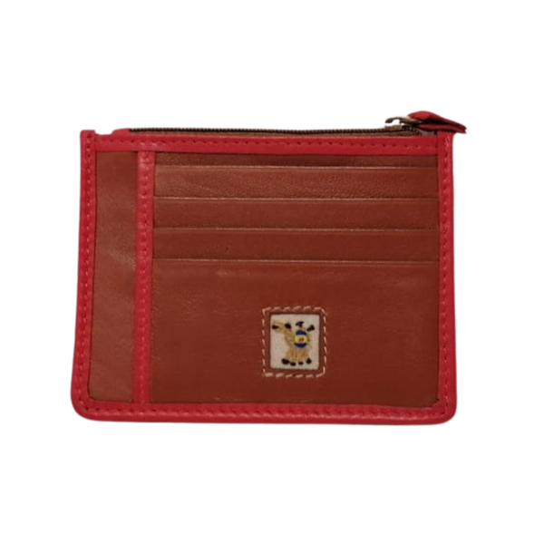 Cards & Coins Wallet Camel