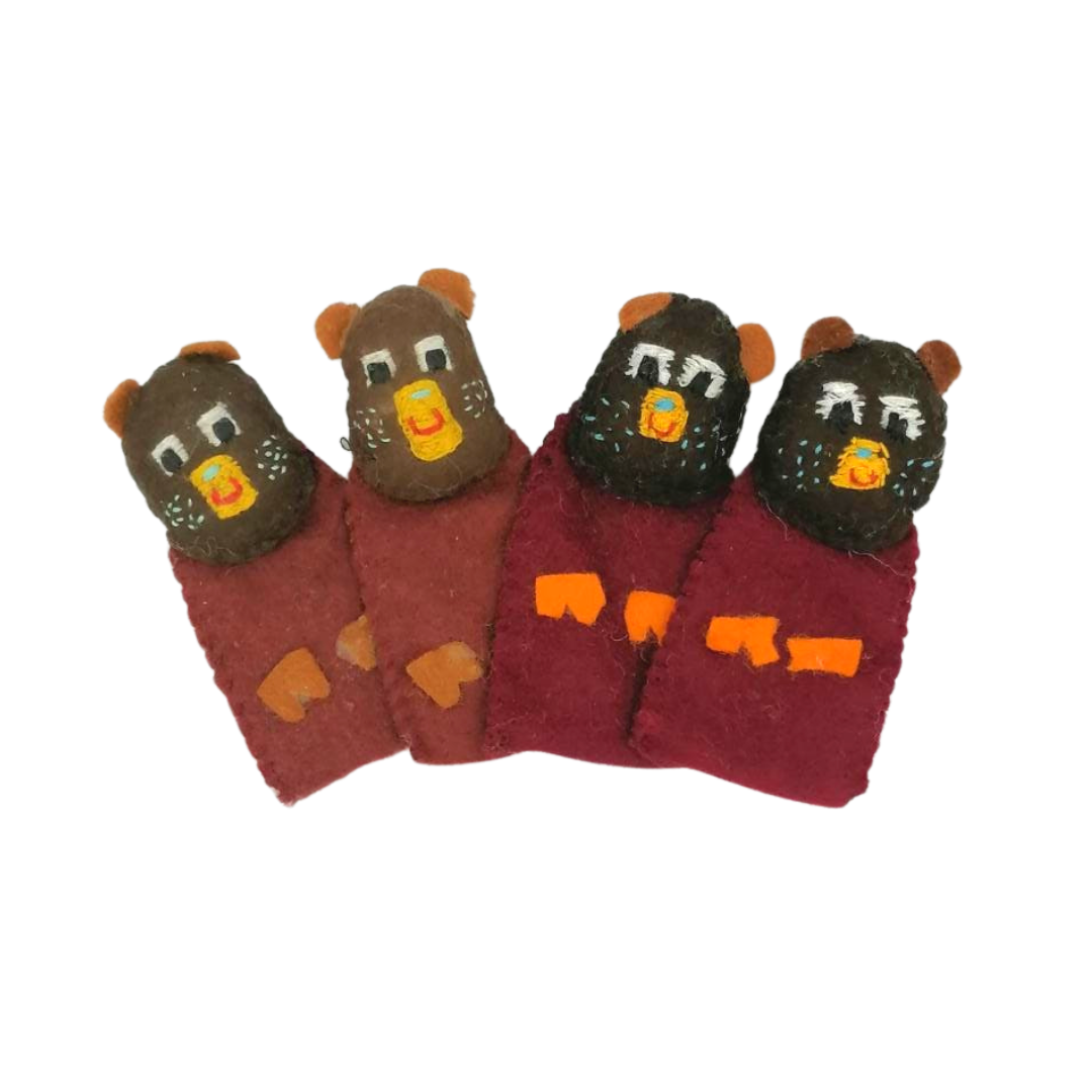 Finger Puppets: Teddy Bear
