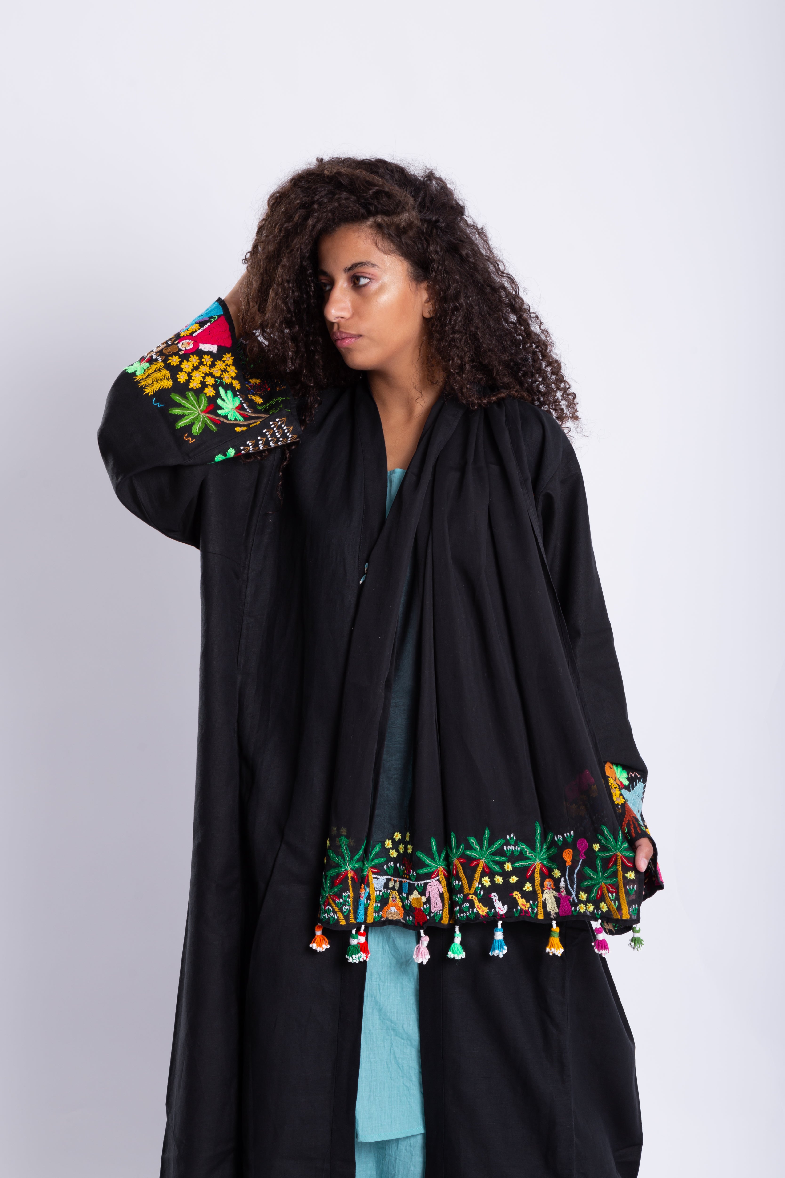 Shop the Look: Fellahy Kaftan and Janjoun Shawl