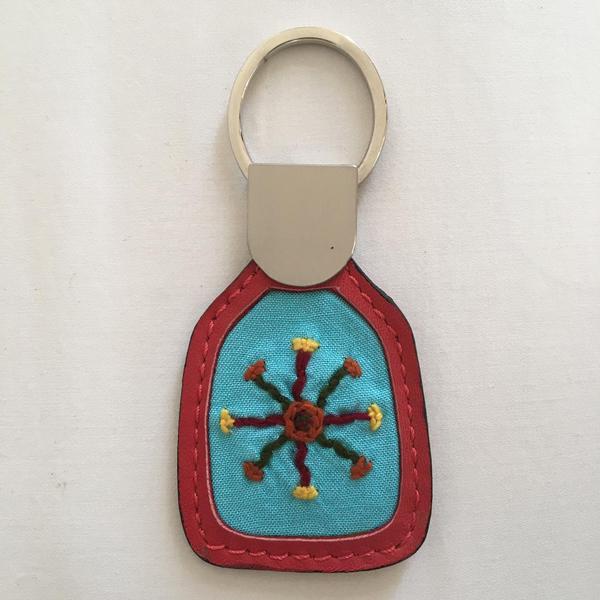 Genuine Leather Keychain - Siwa