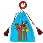 Beads Pouch Camel