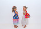 RedKidsFabricBagEgyptainHandEmbroideryHandmadeGiftEgypt